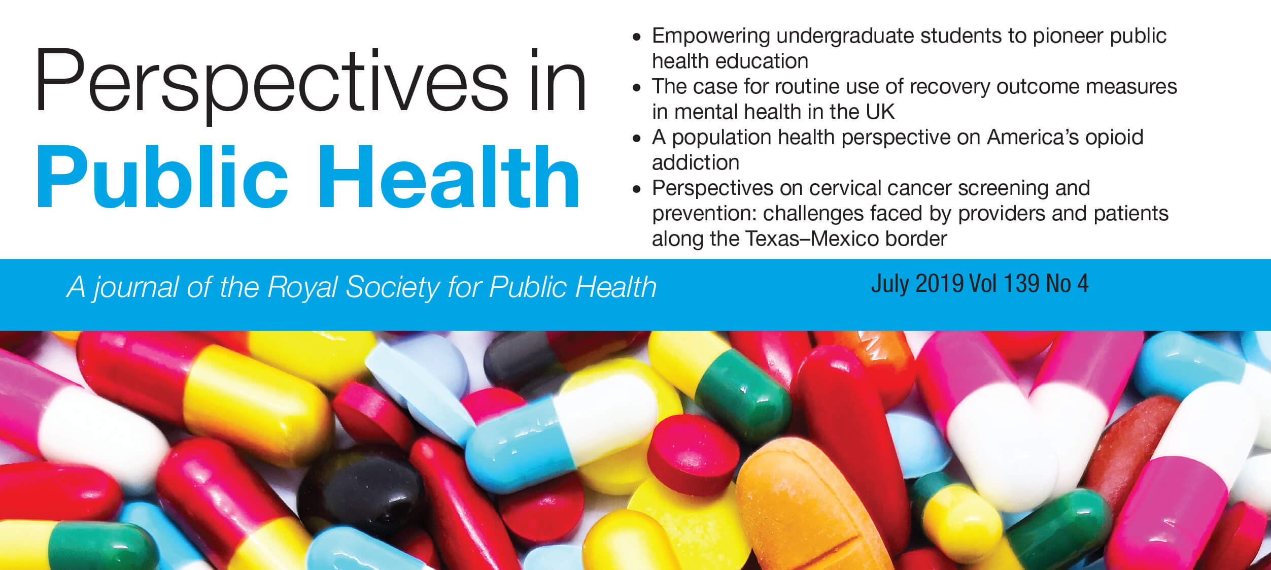 RSPH | Perspectives in Public Health journal - July issue out now